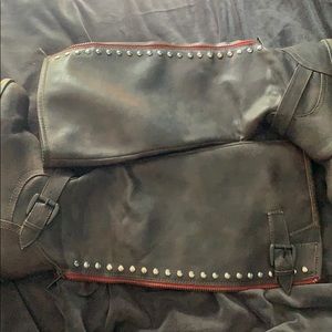 below the knee brown boots